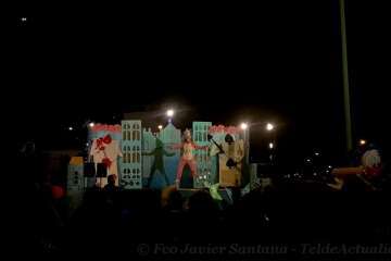 Drag Arush, reinona de las fiestas de Ayatima de Marzagán (Foto Francisco J. Santana)